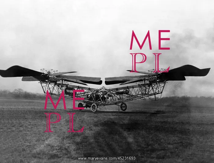 : 1923 helicopter in trials at McCook Field, ? : 1923 helicopter in trials at McCook Field, ?