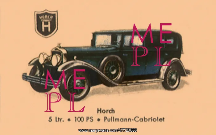  : 1928 Horch 8-Cylinder Pullmann-Cabriolet