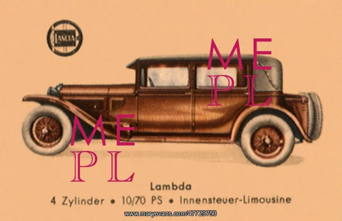  : 1928 Lancia Lambda 4-Cylinder Sedan