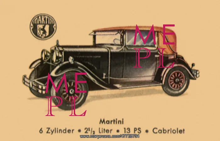  : 1928 Martini 6-Cylinder Cabriolet
