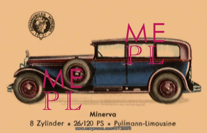  : 1928 Minerva 8-Cylinder Pullmann-Sedan