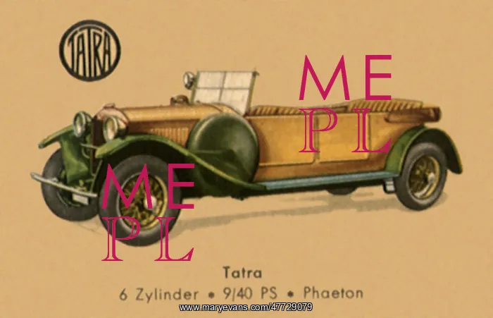  : 1928 Tatra 6-Cylinder Phaeton