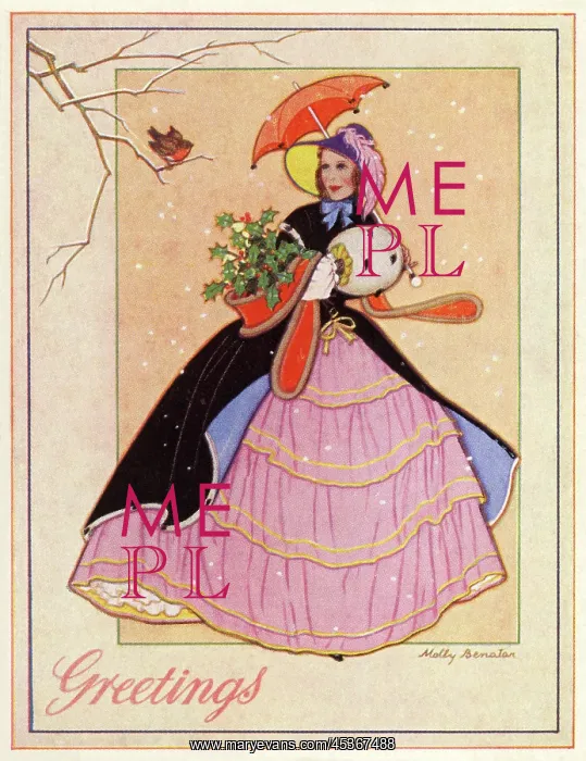 : 1930 greetings card : 1930 greetings card