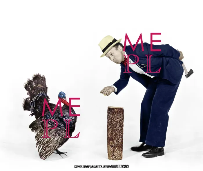 : 1930s 1940s MAN CHARACTER WITH HATCHET TRYING : 1930s 1940s MAN CHARACTER WITH HATCHET TRYING