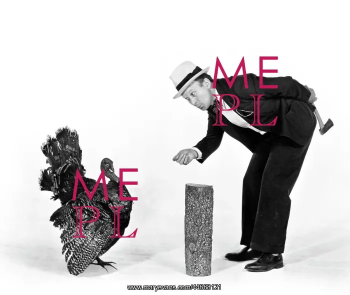 : 1930s 1940s MAN CHARACTER WITH HATCHET TRYING : 1930s 1940s MAN CHARACTER WITH HATCHET TRYING