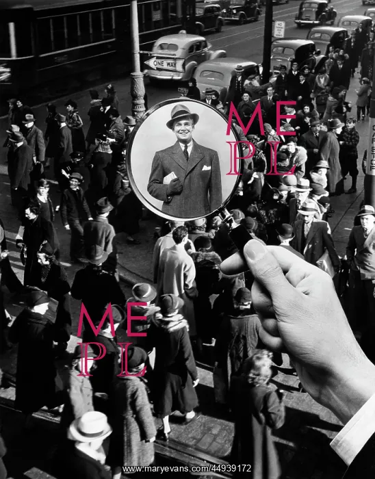 : 1930s 1940s Pedestrian Street : 1930s 1940s Pedestrian Street