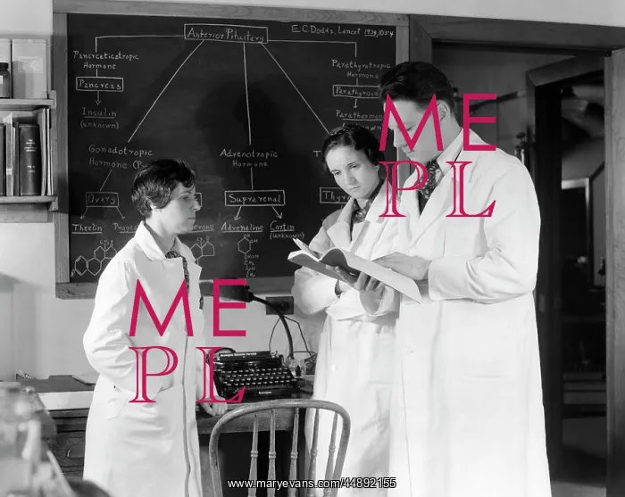 : 1930s 1940s Three Scientists In : 1930s 1940s Three Scientists In