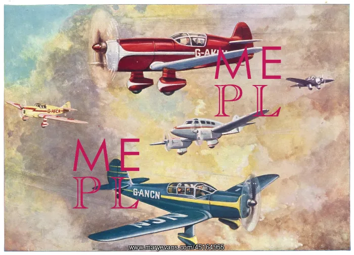 : 1930s British Touring Planes : 1930s British Touring Planes