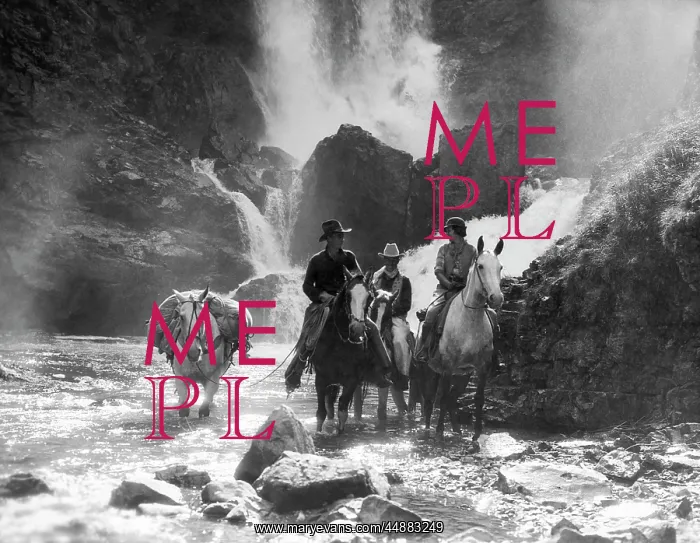 : 1930s Two Men And Woman Riding : 1930s Two Men And Woman Riding