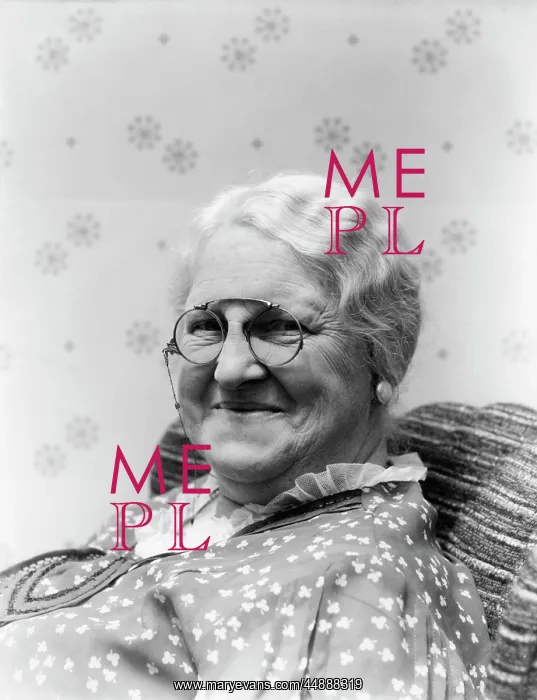  : 1930s Portrait Of Elderly White