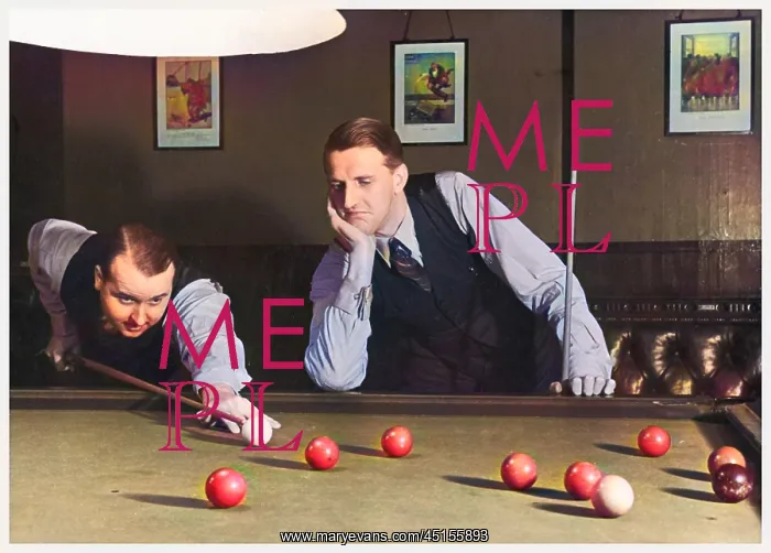 : 1930S SNOOKER GAME : 1930S SNOOKER GAME