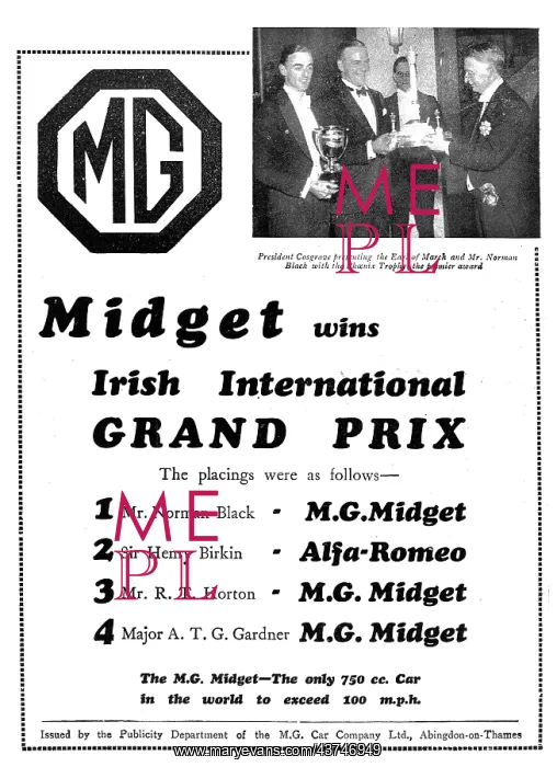  : 1931 MG Midget