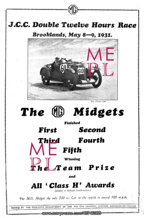  : 1931 MG Midget