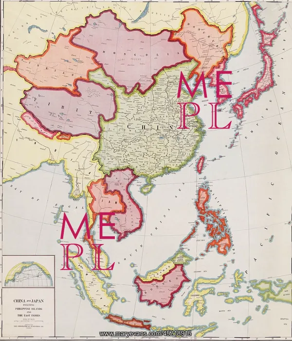 : 1932 map of east Asia, showing nations that ? : 1932 map of east Asia, showing nations that ?