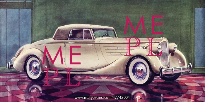 : 1935 Packard Twelve Coupe Roadster