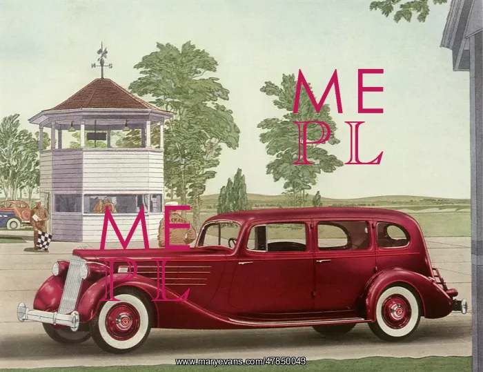  : 1936 Packard Twelve Limousine