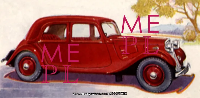  : 1937 CitroEon Saloon Car