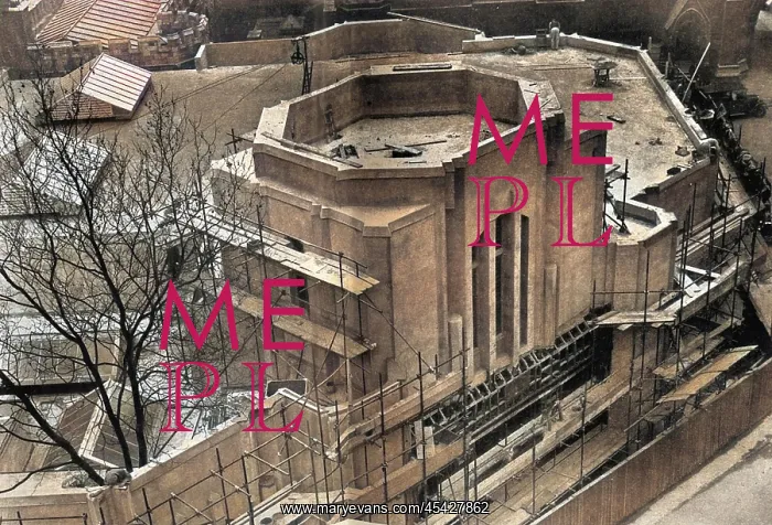 : 1937 Coronation, annexe to the Abbey constructed : 1937 Coronation, annexe to the Abbey constructed