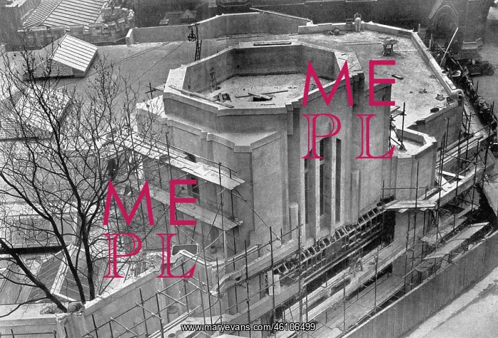 : 1937 Coronation, annexe to the Abbey constructed : 1937 Coronation, annexe to the Abbey constructed