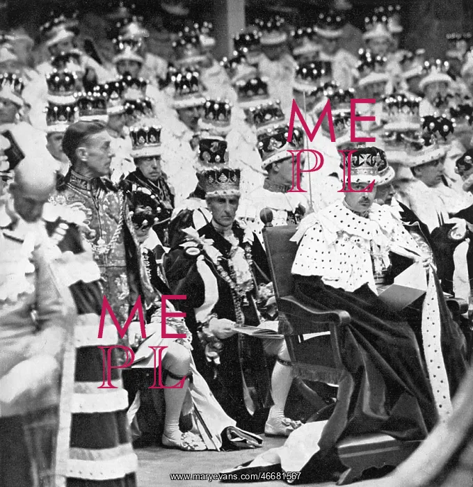 : 1937 Coronation - A Sea of Coronets : 1937 Coronation - A Sea of Coronets