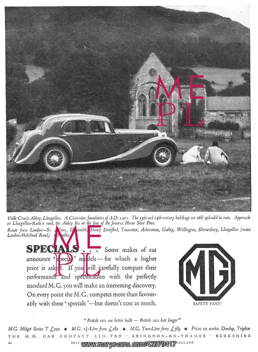 : 1937 MG Two Litre Specials : 1937 MG Two Litre Specials