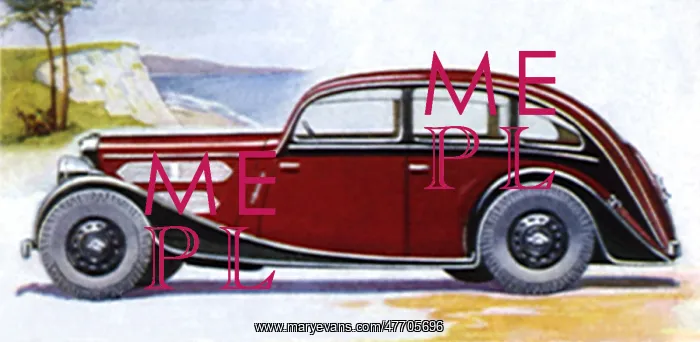  : 1937 Salmson Saloon Car