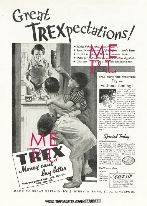 : 1937 UK Magazine Trex Advert : 1937 UK Magazine Trex Advert