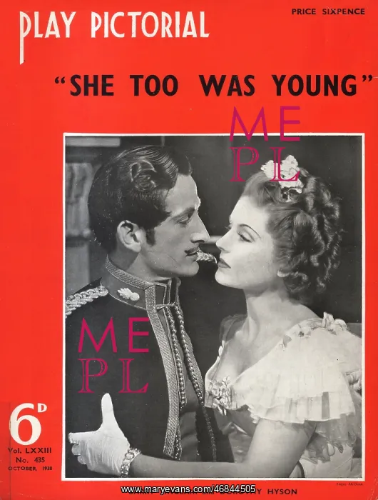 : 1938 Play Pictorial Barry Sinclair : 1938 Play Pictorial Barry Sinclair