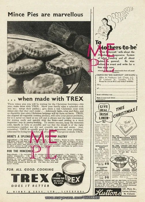 : 1938 UK Magazine Trex Advert : 1938 UK Magazine Trex Advert