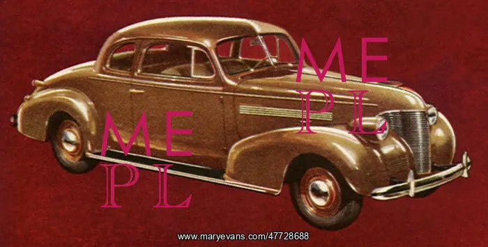  : 1939 Chevrolet Master De Luxe Coupe