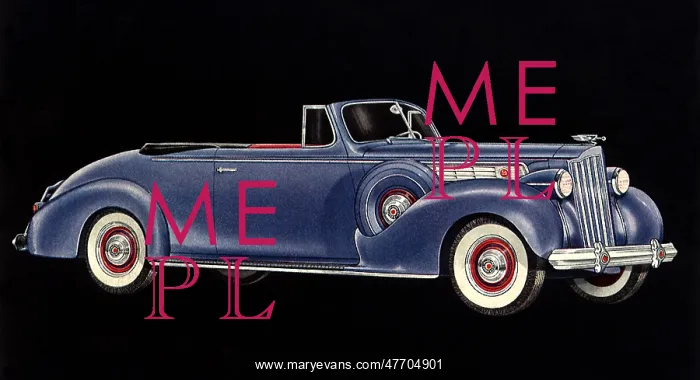  : 1939 Packard Super-8 Roadster