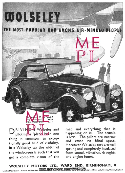 : 1939 Wolseley 25HP Drop Head Coupe : 1939 Wolseley 25HP Drop Head Coupe