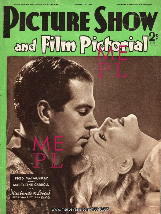 : 1940 Picture Show Fred MacMurray : 1940 Picture Show Fred MacMurray