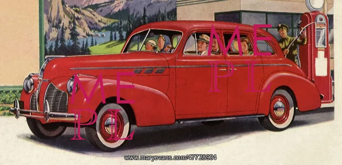  : 1940 Pontiac Sedan