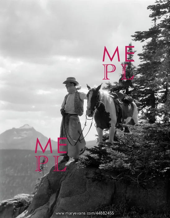 : 1940s Cowboy In Chaps Vest Hat : 1940s Cowboy In Chaps Vest Hat
