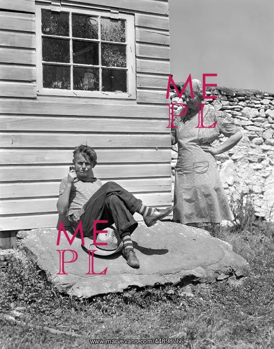 : 1940s Farm Boy Leaning Against : 1940s Farm Boy Leaning Against