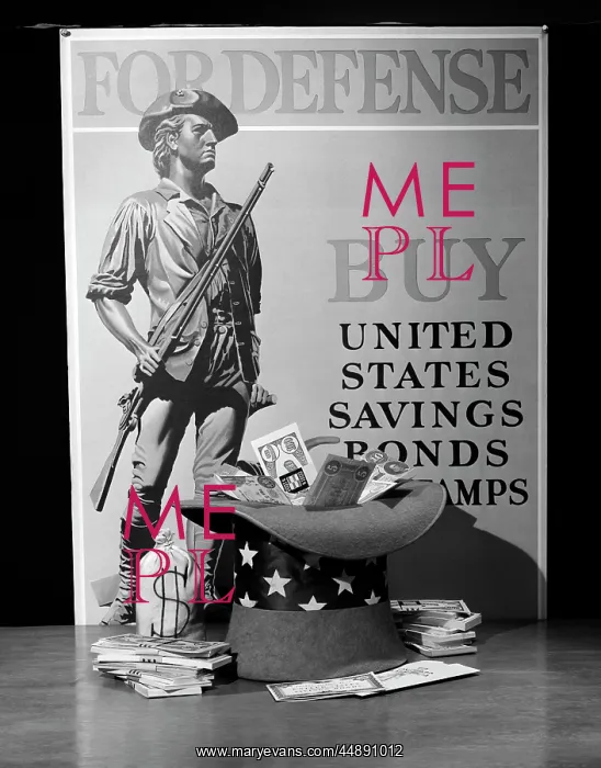 : 1940s Minute Man Defense Poster : 1940s Minute Man Defense Poster