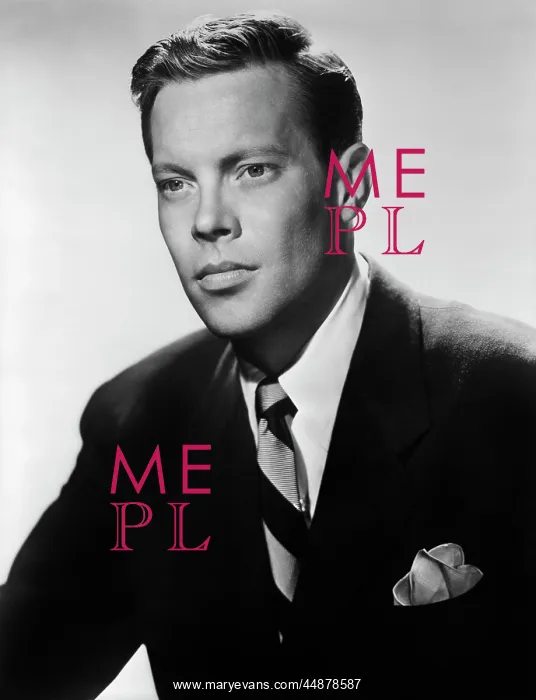  : 1940s Serious Portrait Dick Haymes