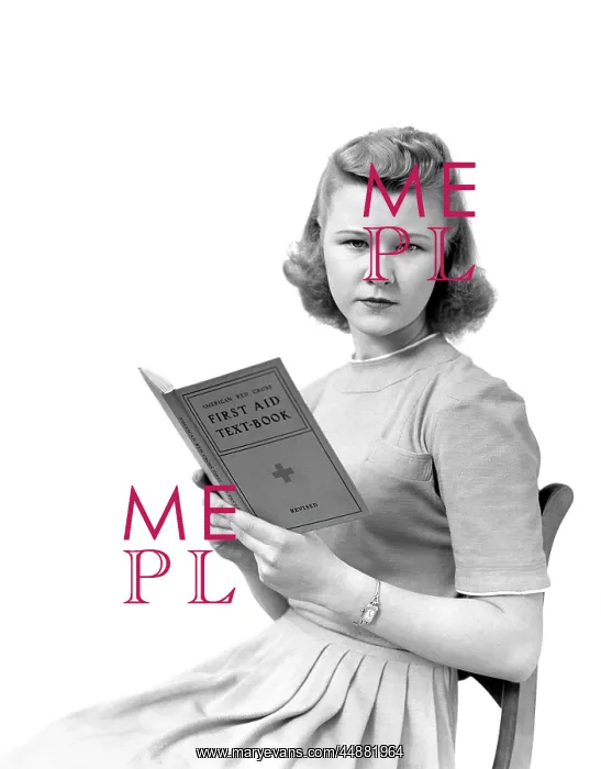 : 1940s Woman Seated Facing Viewer : 1940s Woman Seated Facing Viewer