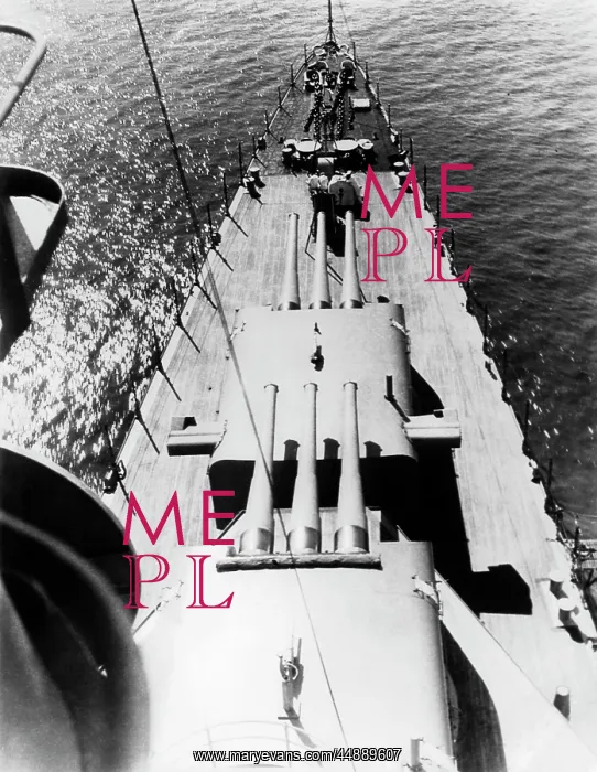 : 1940s Wwii Navy Ship Cruiser Bow : 1940s Wwii Navy Ship Cruiser Bow