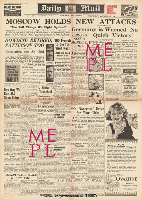 : 1941 Daily Mail Battle for Moscow : 1941 Daily Mail Battle for Moscow