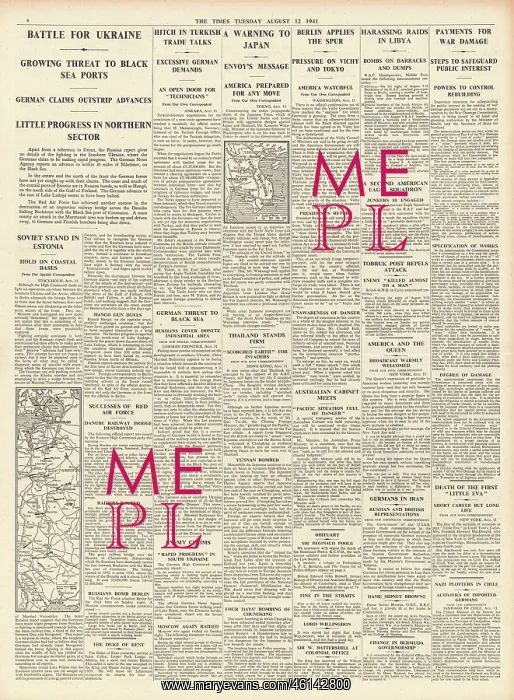 : 1941 The Times Battle for Ukraine : 1941 The Times Battle for Ukraine