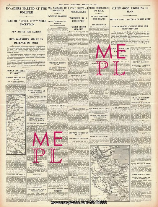 : 1941 The Times Pierre Laval Shot in Versailles : 1941 The Times Pierre Laval Shot in Versailles