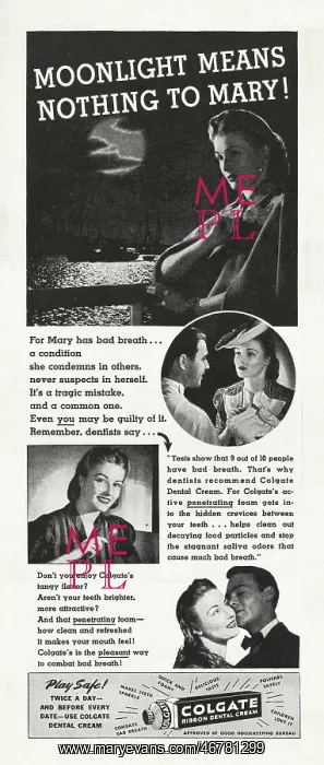: 1941 UK Magazine Colgate Toothpaste Ad : 1941 UK Magazine Colgate Toothpaste Ad