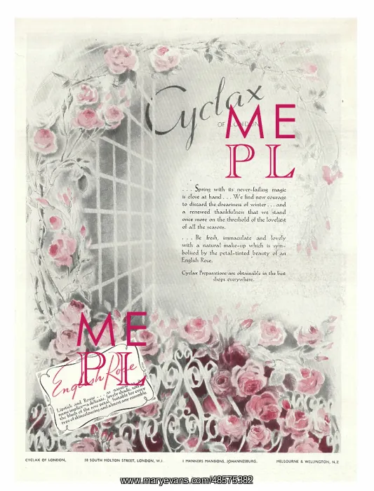 : 1941 UK Magazine Cyclax Advert : 1941 UK Magazine Cyclax Advert