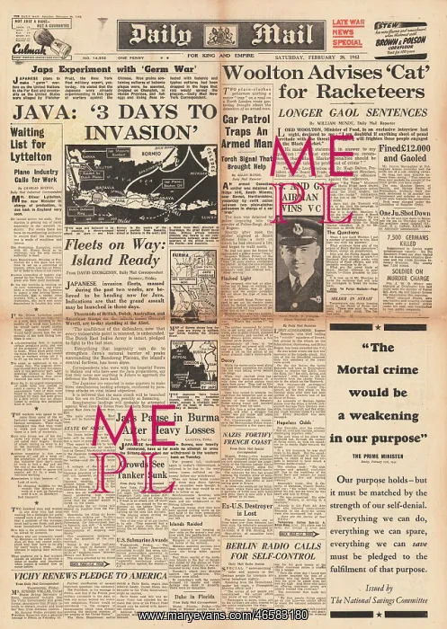 : 1942 Daily Mail Battle for Java : 1942 Daily Mail Battle for Java