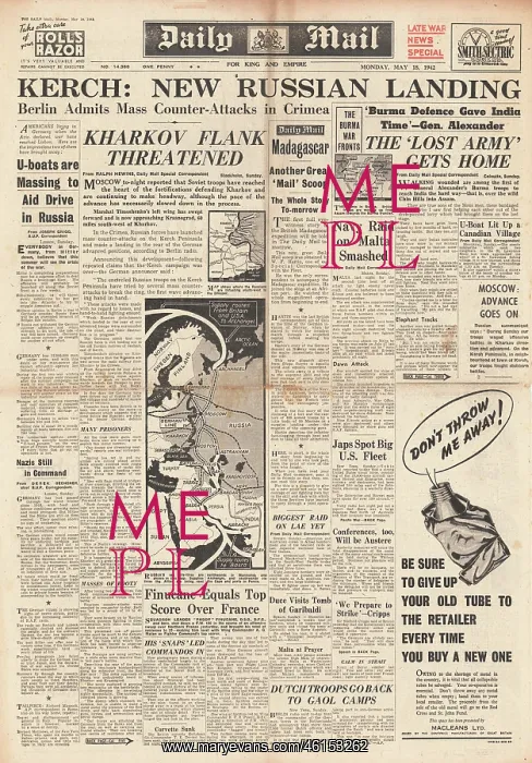 : 1942 Daily Mail Battle for Kerch and Kharkov : 1942 Daily Mail Battle for Kerch and Kharkov