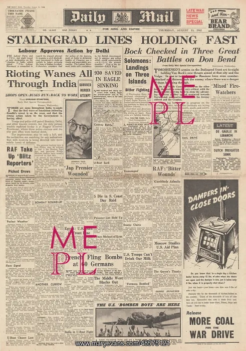 : 1942 Daily Mail Battle for Stalingrad : 1942 Daily Mail Battle for Stalingrad
