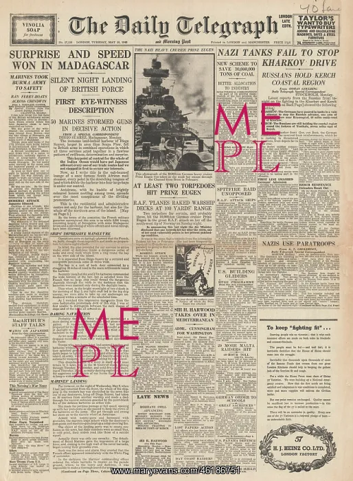 : 1942 Daily Telegraph Battle for Kharkov : 1942 Daily Telegraph Battle for Kharkov
