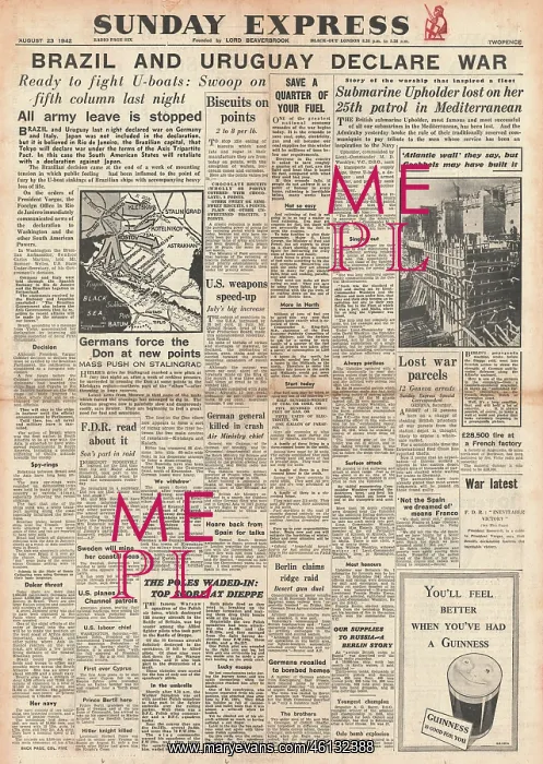 : 1942 Sunday Express Battle for Stalingrad : 1942 Sunday Express Battle for Stalingrad